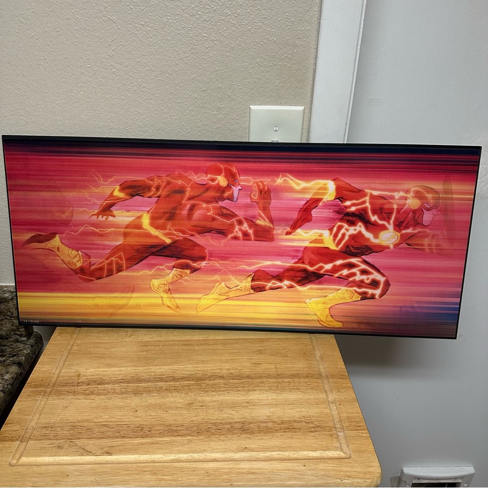 The Flash Holographic Wall Art DC Comics